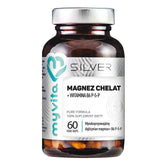 Magnesium chelate magnesium bisglycinate + vitamin B6 P - 5 - P 60 capsules MYVITA SILVER PURE